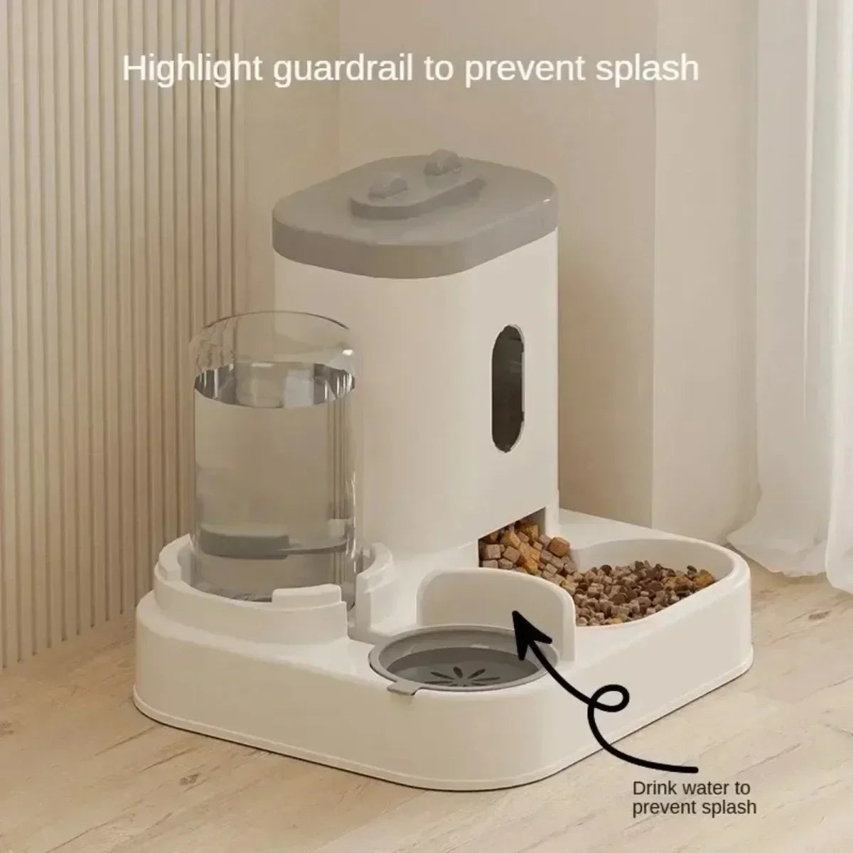 Smart Pet Feeder with Fountain
